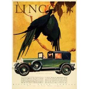  1928 Ad Lincoln Motor Co Ford Motor Co All weather 