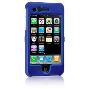  New Solid Blue Apple Iphone 3g 3gs Snap on Cell Phone Case 