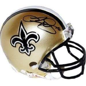  Moore Autographed Mini Helmet   Replica   Autographed NFL 
