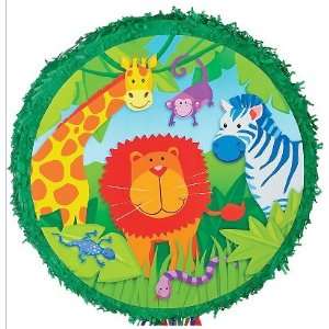  Jungle Animals Pullstring Pinata Toys & Games