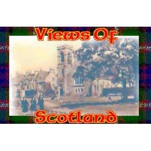   Fridge Magnet Sights of Scotland The Parade Fort William Watercolour