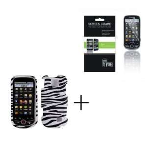 Samsung Moment2 M910 Black+White Zebra Premium Designer Hard Protector 