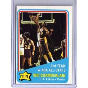    1972 Topps Basketball #168 Wilt Chamberlain: Sports Collectibles