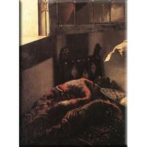   22x30 Streched Canvas Art by Vermeer, Johannes