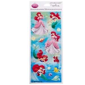    Ariel and Friends Holographic Sticker Sheets 