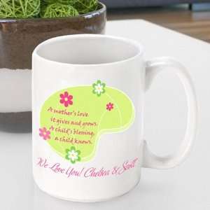  Mothers Day Coffee Mug   Love Grows: Home & Kitchen