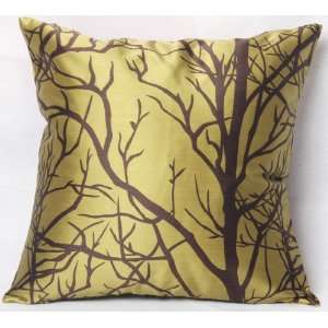  Decorative Modern Greenyellow Throw Pillow Cover: Home 