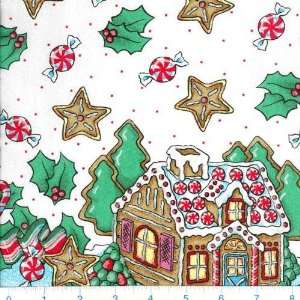   Spice Sweet Treats Border Fabric By The Yard: Arts, Crafts & Sewing