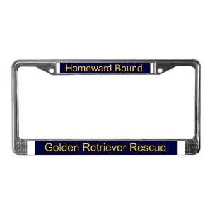  Homeward Bound Rescue License Plate Frame by CafePress 