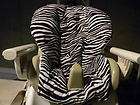 FP Space Saver Highchair Cover In Black And White Zebra Print