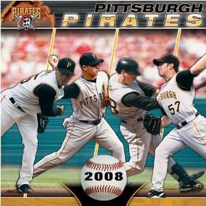  Pittsburgh Pirates 12 x 12 2008 MLB Wall Calendar 