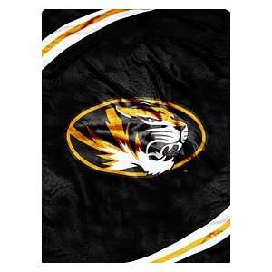 Missouri Tigers MIZZOU MU NCAA 60 X 80 Royal Plush Raschel Throw 