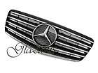 Front Replacement Grille for Mercedes Benz 07 09 W211 E Class BLACK 