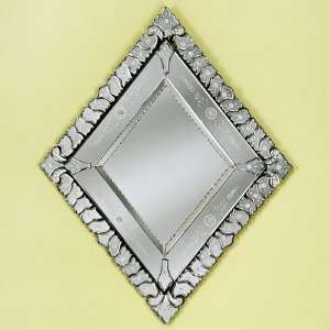  Diamond Small Decorative Wall Mirror: Home & Kitchen