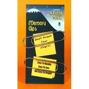   MG8416 Over The Hill Memory Clips  Pack of 12