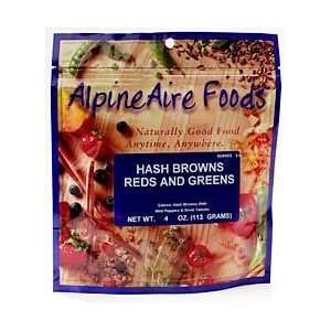 AlpineAire Hash Browns, Red and Greens 