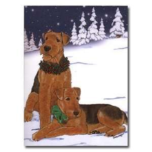  Airedale Greetings Gift Enclosure Cards   Set of 5: Health 
