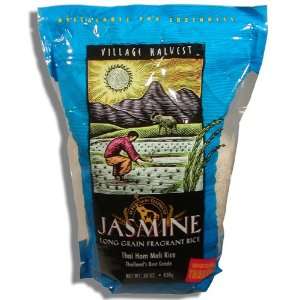 Village Harvest   Jasmine   Long Grain Fragrant Rice   Net Wt. 30 oz 