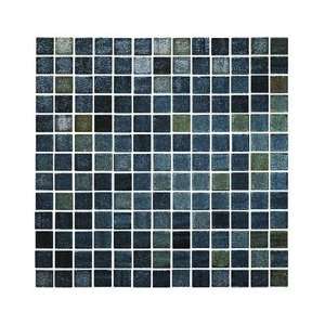  Hakatai Viva Licorice Sway 1 x 1 Glass Mosaic Tile