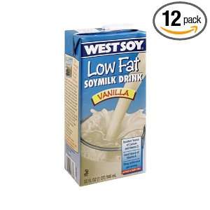 Westsoy Soy Milk Vanilla Low Fat Grocery & Gourmet Food