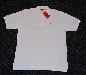 Izod Mens White Golf Shirt NWT $40 Izod Polo Shirt NWT  