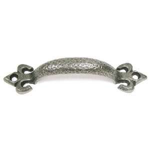   Center to Center Cast Iron Fleur Cabinet Arch Pull M266: Home