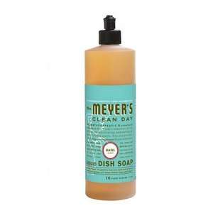  Mrs. Meyers Clean Day Liquid Dish Soap, Basil, 16 Ounce 