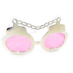  Funny glasses Menottes pink.