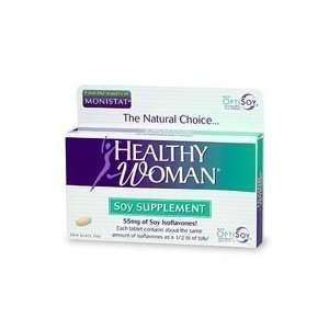 Healthy Woman Soy Menopause Supplement Tablets with OptiSoy Optimized 