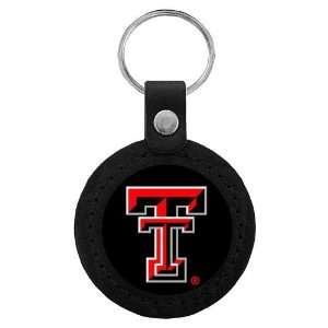  Texas Tech Red Raiders NCAA Classic Logo Leather Key Tag 