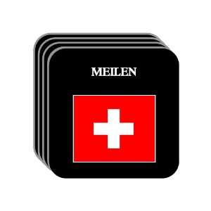  Switzerland   MEILEN Set of 4 Mini Mousepad Coasters 