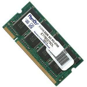  Elpida 512MB DDR RAM PC 2700 200 Pin Laptop SODIMM Major 