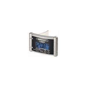  Indiglo® Travel Alarm Clock with Large LCD and Stylish 