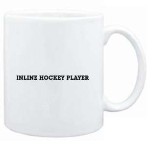  Mug White  Inline Hockey Player SIMPLE / BASIC  Sports 