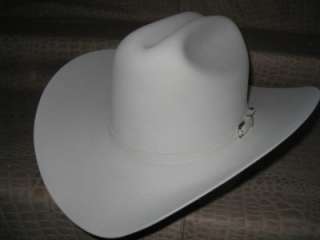 Larry Mahans White 10x Beaver Fur Felt Cowboy Hat  