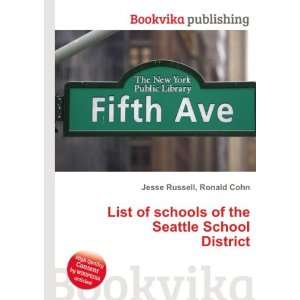  List of schools of the Seattle School District Ronald 