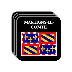  Bourgogne (Burgundy)   MARTIGNY LE COMTE Set of 4 Mini 