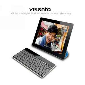   V8 Bluetooth keyboard with 84 Keys for iPAD iPhone 3G 4GS: Electronics