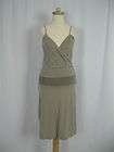 JAMES PERSE LOS ANGELES Gray Spaghetti Strap Low Fitted Waist Dress 2