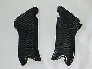 GERMAN ARMY WWII WW2 REPRO P 08 LUGER PISTOL GRIPS BLK  