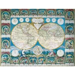  Ravensburger Historical Map Puzzle, 2000pc: Toys & Games