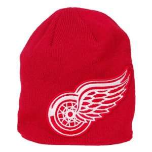    Detroit Red Wings Youth Mammoth Knit Beanie: Sports & Outdoors