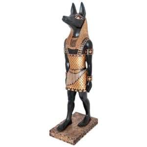 30 Classic Egyptian Collectible Statue Jackal God Anubis Statue 