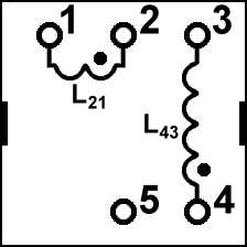 43  195 turns (an inductance can be adjusted by the screw 
