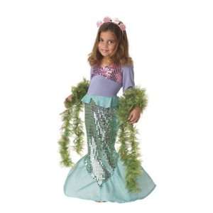   : Toddler Lil Mermaid Costume for Halloween Size 4T 6T: Toys & Games