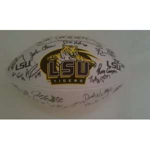  2009 LSU Tigers Team Signed Football: Everything Else