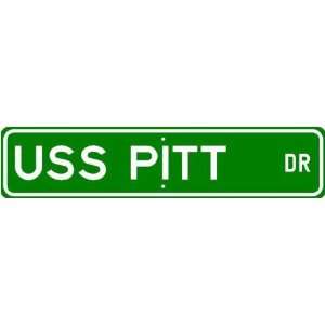 USS PITT LPA 223 Street Sign   Navy