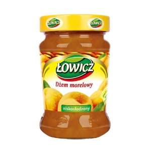Lowicz Apricot Low sugar Jam 280 G /9.9 Grocery & Gourmet Food