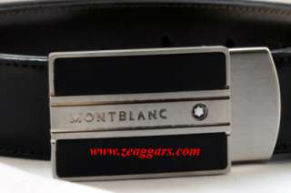 Montblanc Classic Belt #38156   Meisterstuck Rect Satin Pall Box 