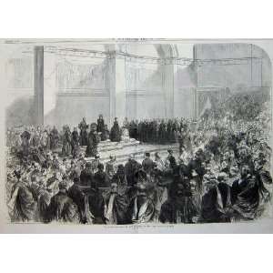   1870 Queen Opening New Building University London Art